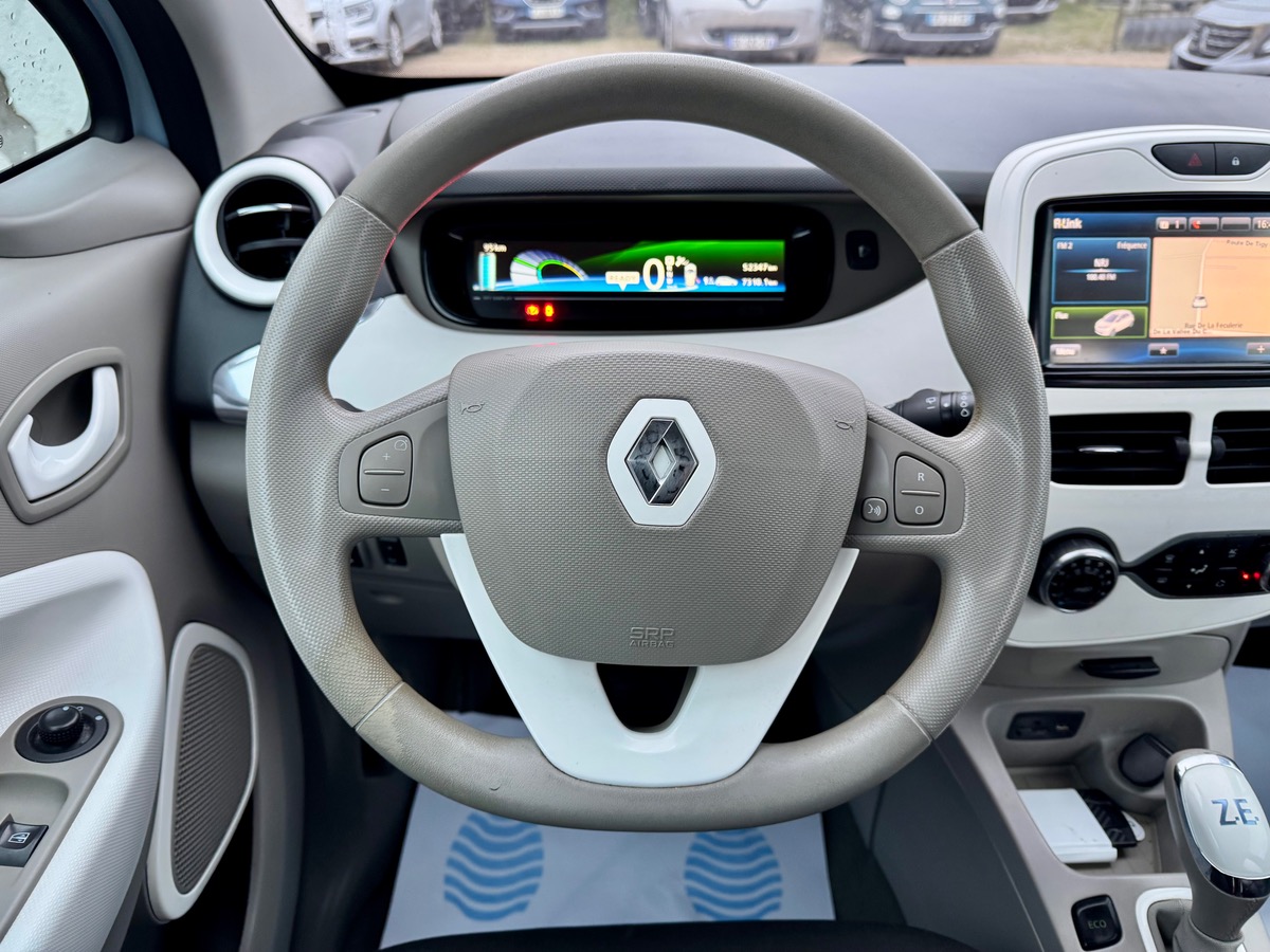 RENAULT Zoe LIFE 90 CHX ACHAT INTÉGRALE BATTERIE INCLUSE /  AUTONOMIE 135 KMS 