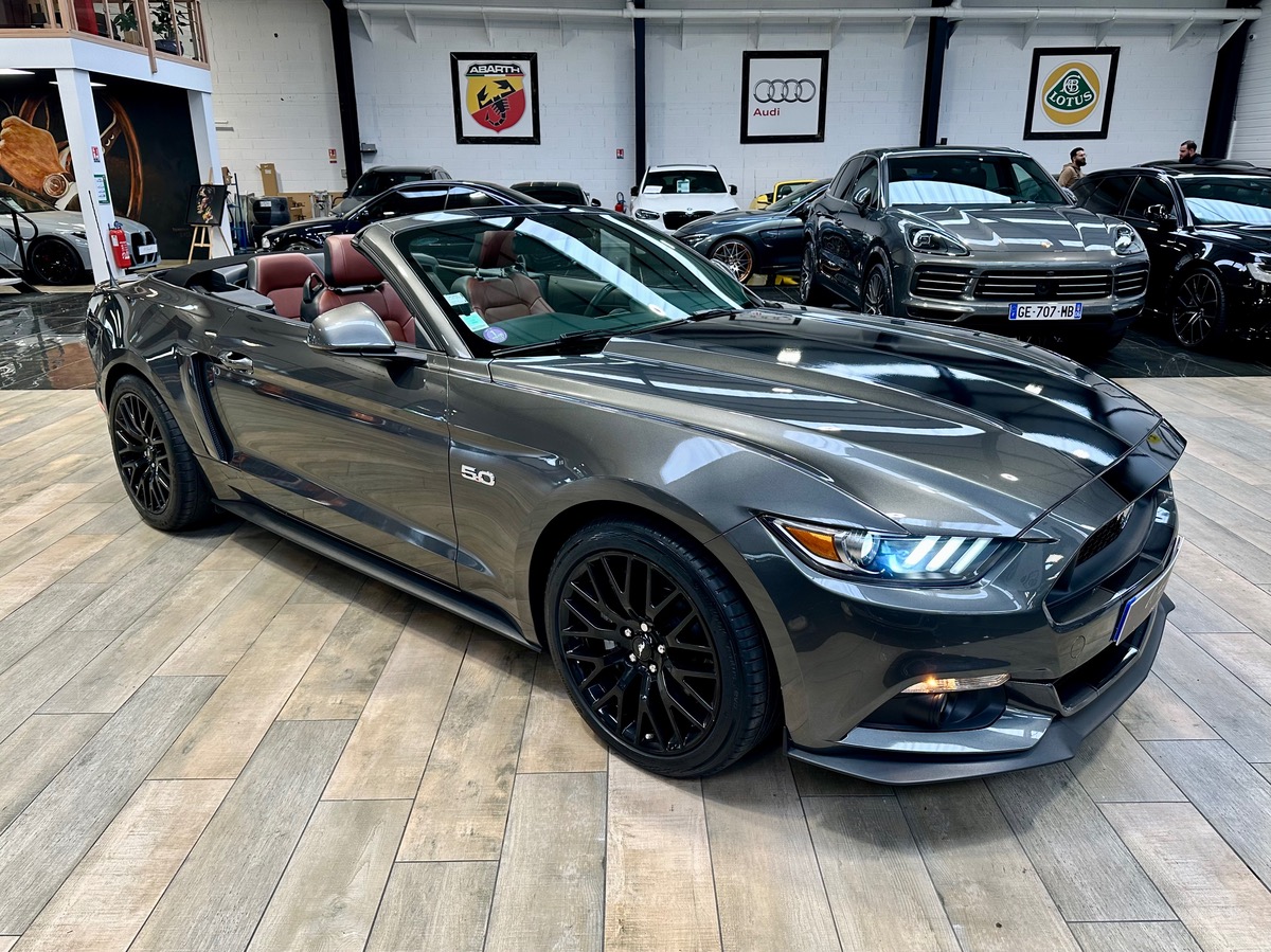 Ford Mustang GT Cabriolet 5.0 V8 421 BVA6 FR a