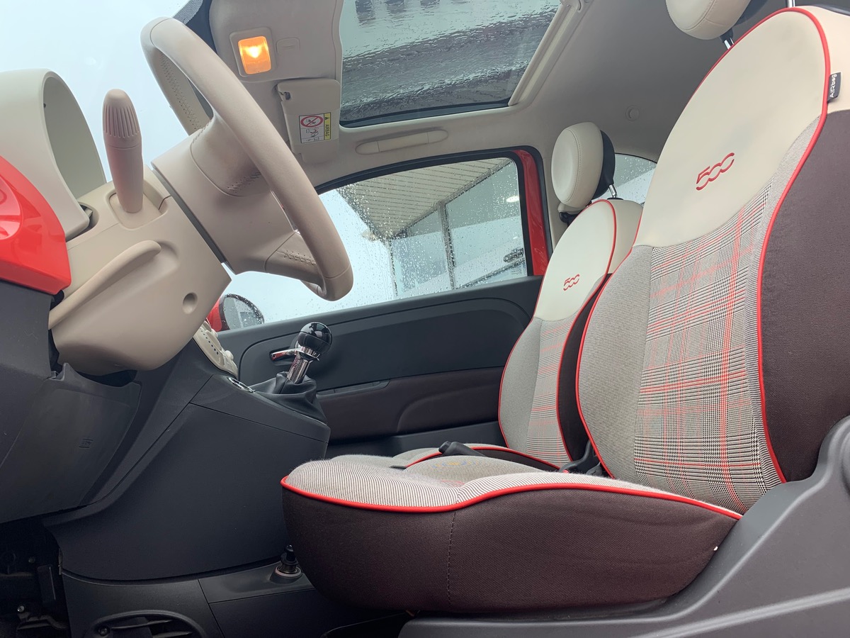Fiat 500 85 ch | LOUNGE | Uconnect Radio 5" NAV LIVE | Radar de stationnement AR | Toit panoramique