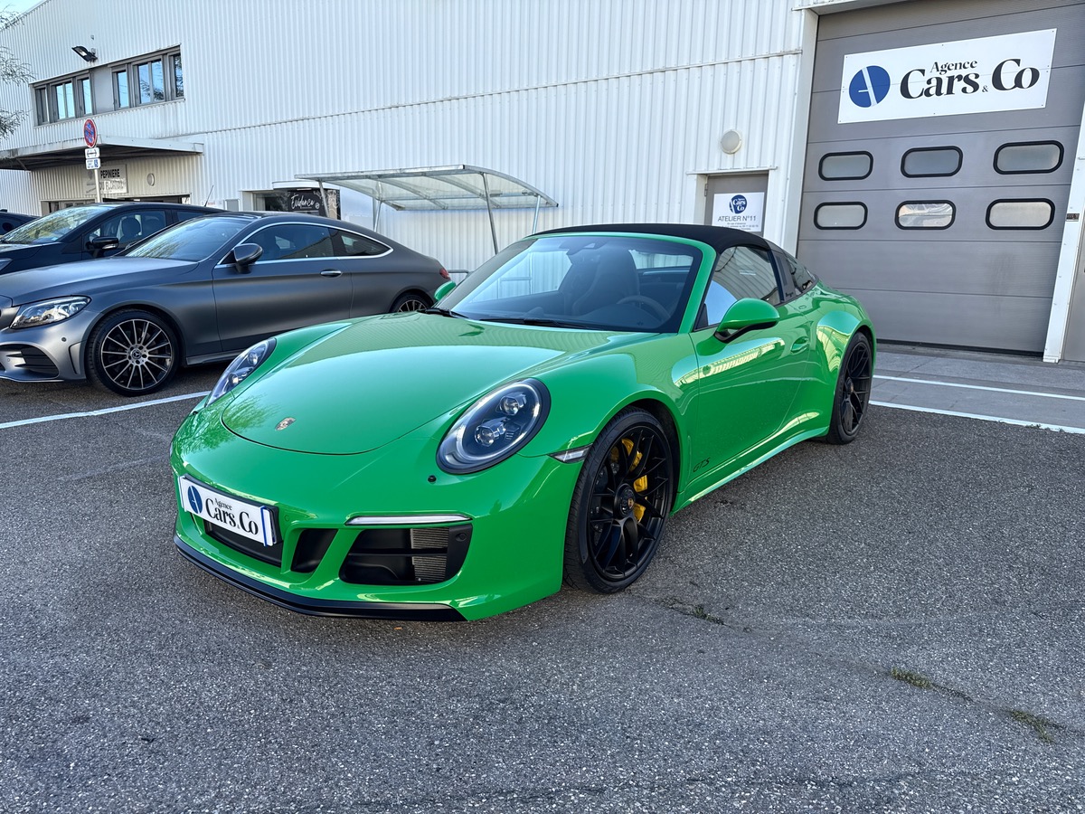 Porsche 911 Targa Cabriolet GTS 3.0 DFI Découvrable PDK 450 cv, Suivi Complet Porsche