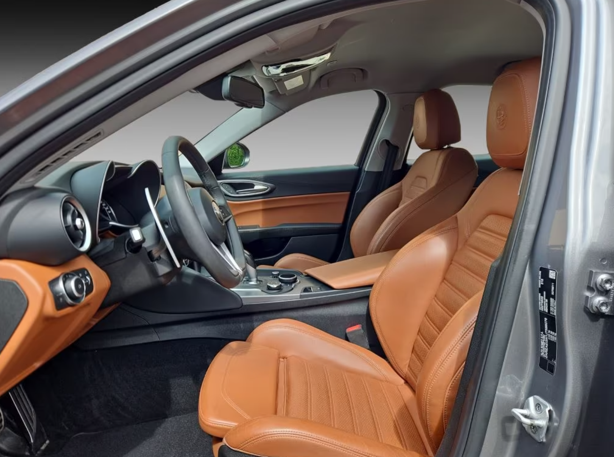 Alfa Romeo Giulia 2.0 TB 280ch Veloce Q4 AT8 Gris Stromboli