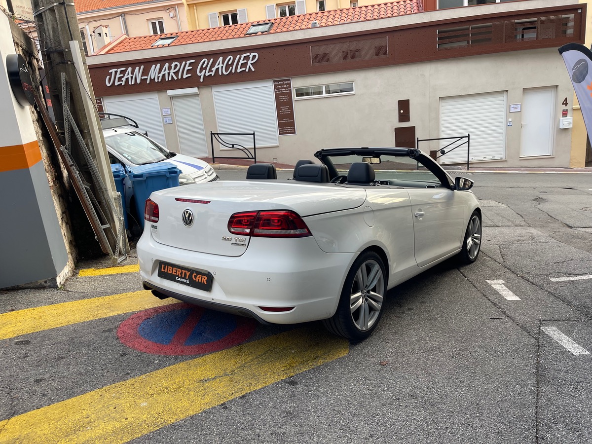 Volkswagen Eos CC 2.0 TDI 140 CV/ Phase 2/ DSG6 / Intérieur Cuir / GPS