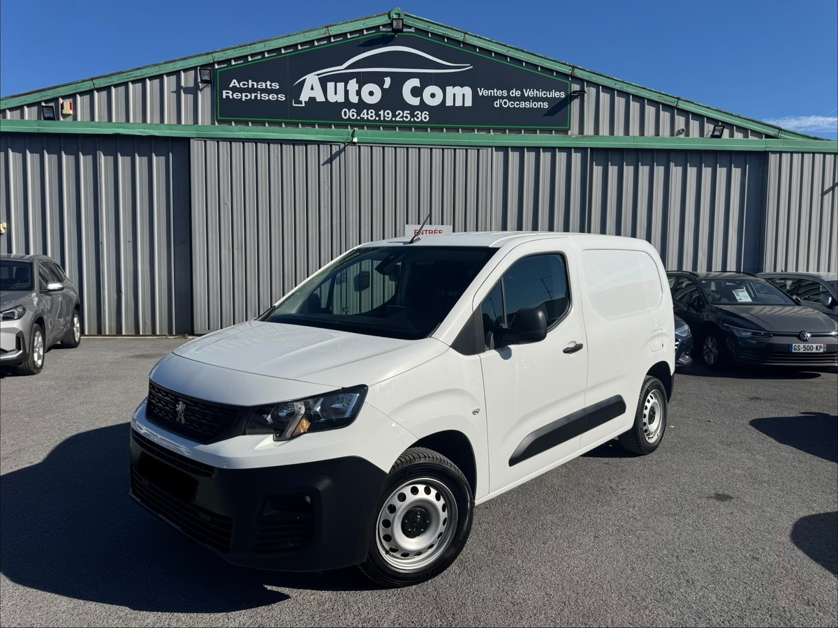 Peugeot Partner 1.5 BHDI 100CH ASPHALT / PRIX TTC TVA RECUPERABLE 9583€ HT