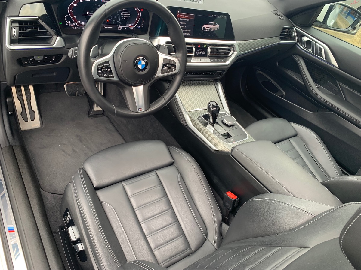 Bmw Série 4 Coupé 374 ch | M440i xDRIVE | Toit ouvrant | Palettes changement vitesses au volant