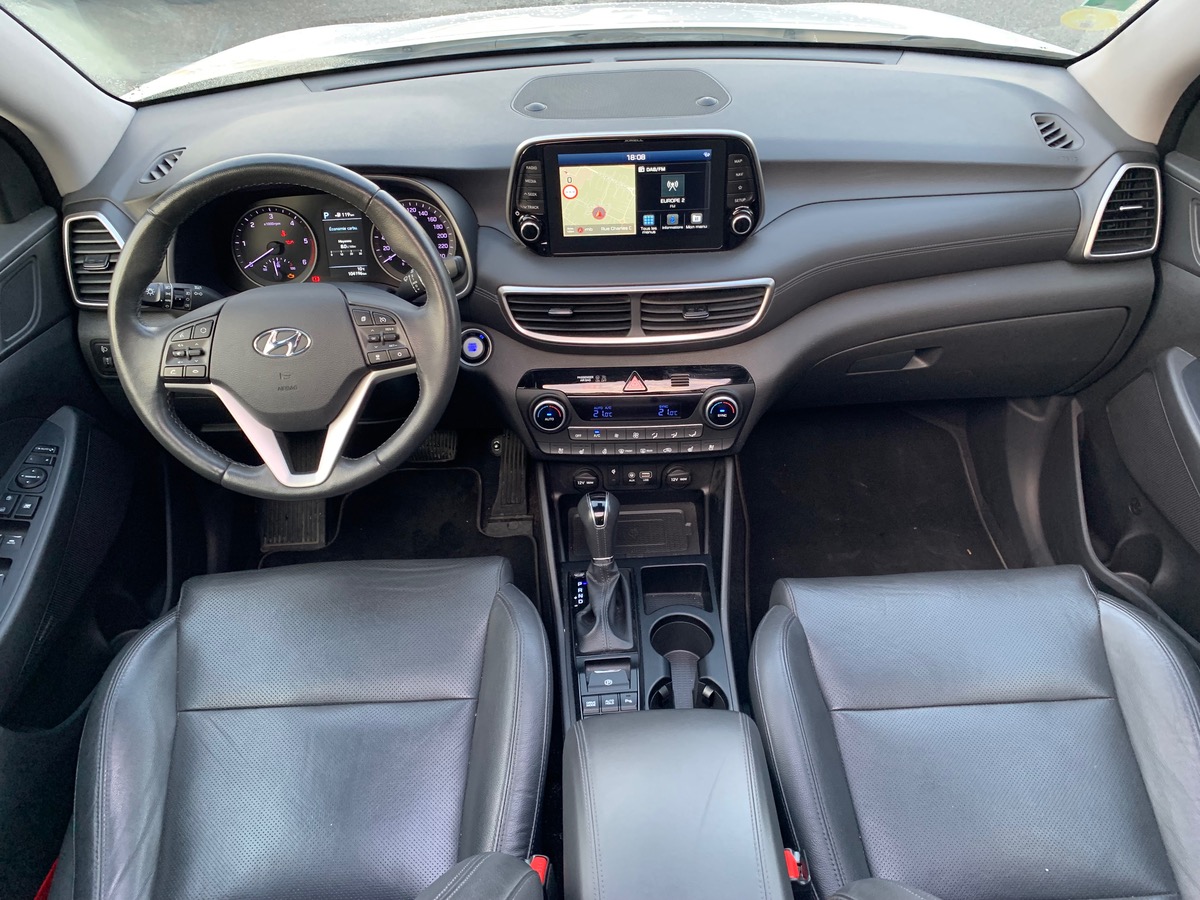 Hyundai Tucson 136 | EXECUTIVE | Cuir | Attelage | Roue secours temporaire | Démarrage sans clé