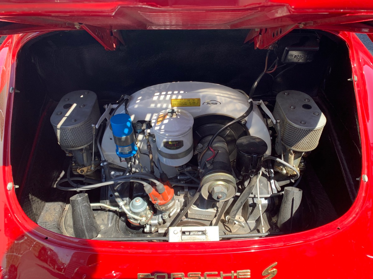 Porsche 356B 75 chevaux | Reuter | Restaurée carrosserie et moteur | Rapport d'expertise disponible