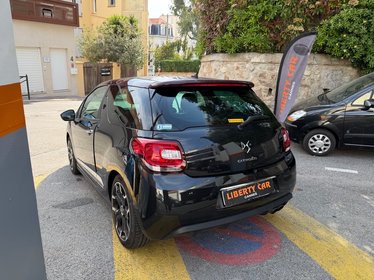 Citroën DS3 1.6 THP 156 CV / Sport Chic / GPS / Clim Auto / radar / Pack Cuir/ Jantes Sport