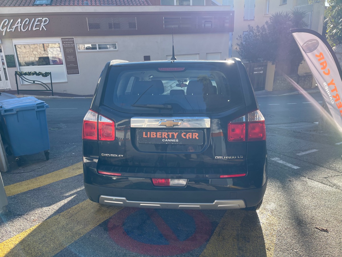 Chevrolet Orlando LT+ 2.0 VCDI 131 CV / 1er Main / 7 places / GPS / Moteur à Chaine / Clim Auto