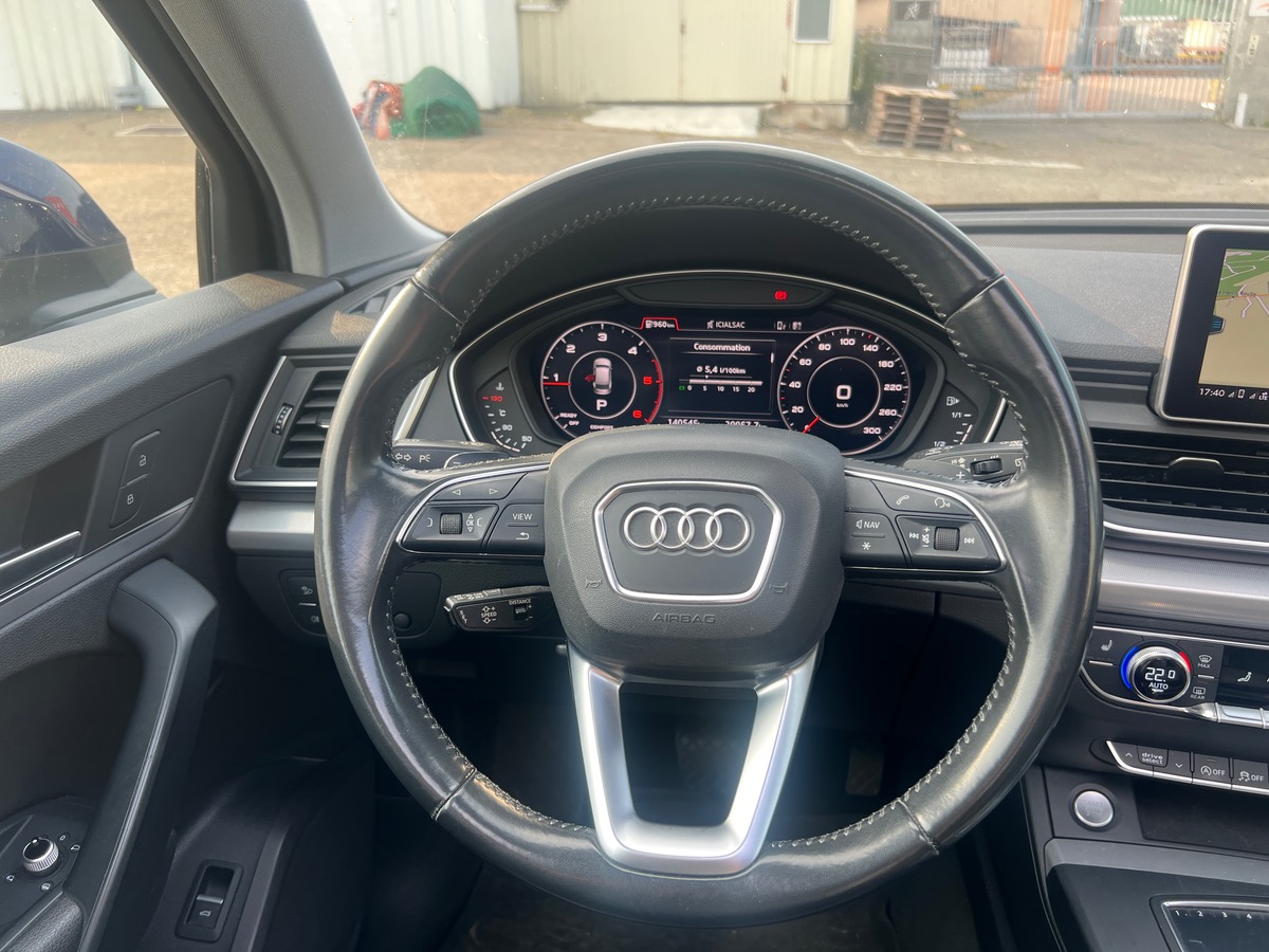 Audi AUDI Q5 35 TDI QUATTRO 163cv DESIGN LUXE S TRONIC, SUIVI COMPLET AUDI, TOIT OUVRANT,