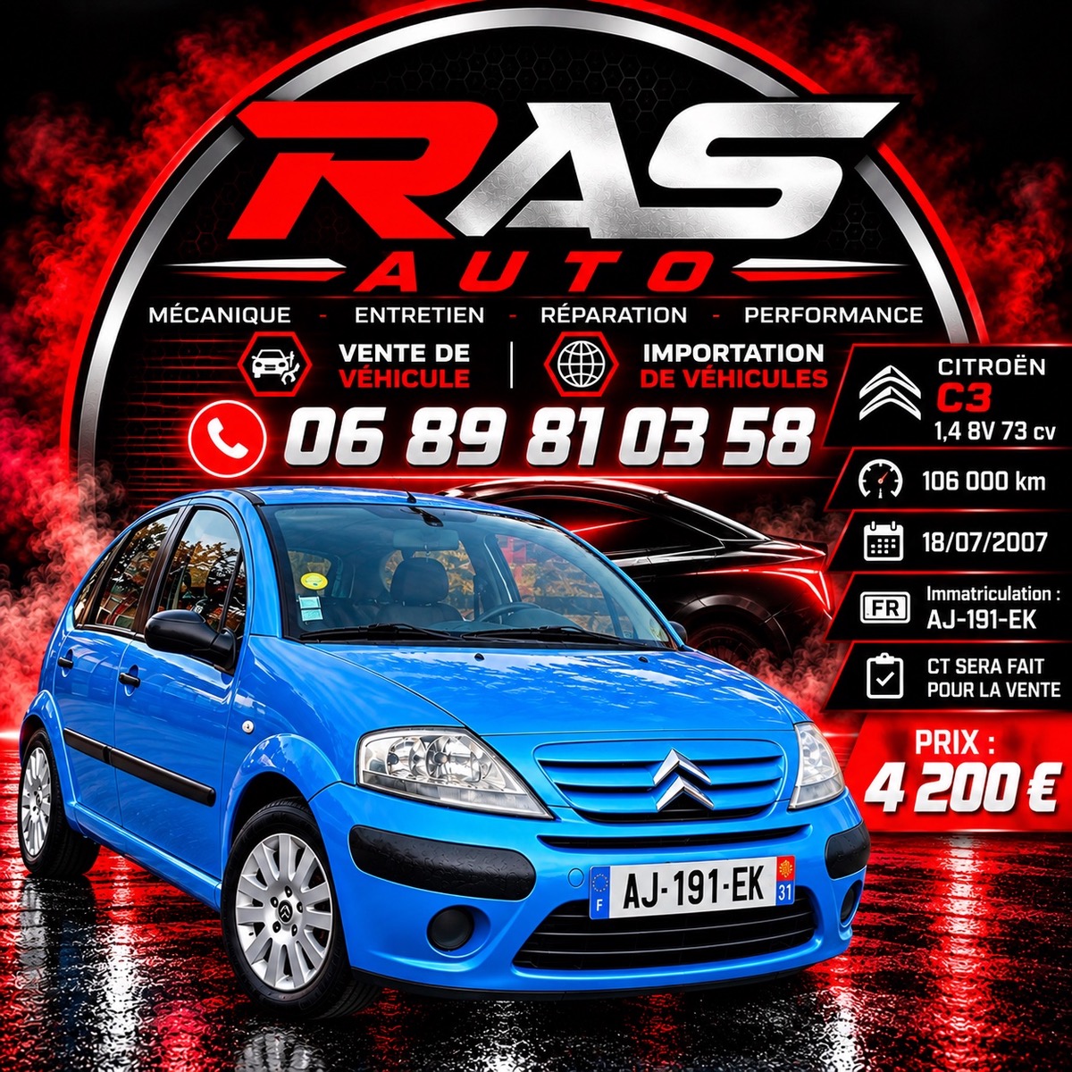 Aperçu de l'annonce : Citroën CITROEN C3