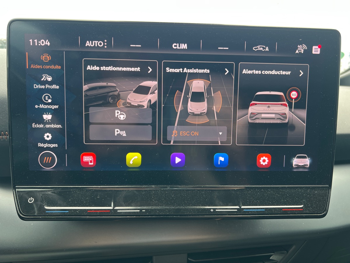 Cupra Born 230 ch | VZ | Régulateur de vitesse adaptatif | Suspensions Sport | Caméra de recul