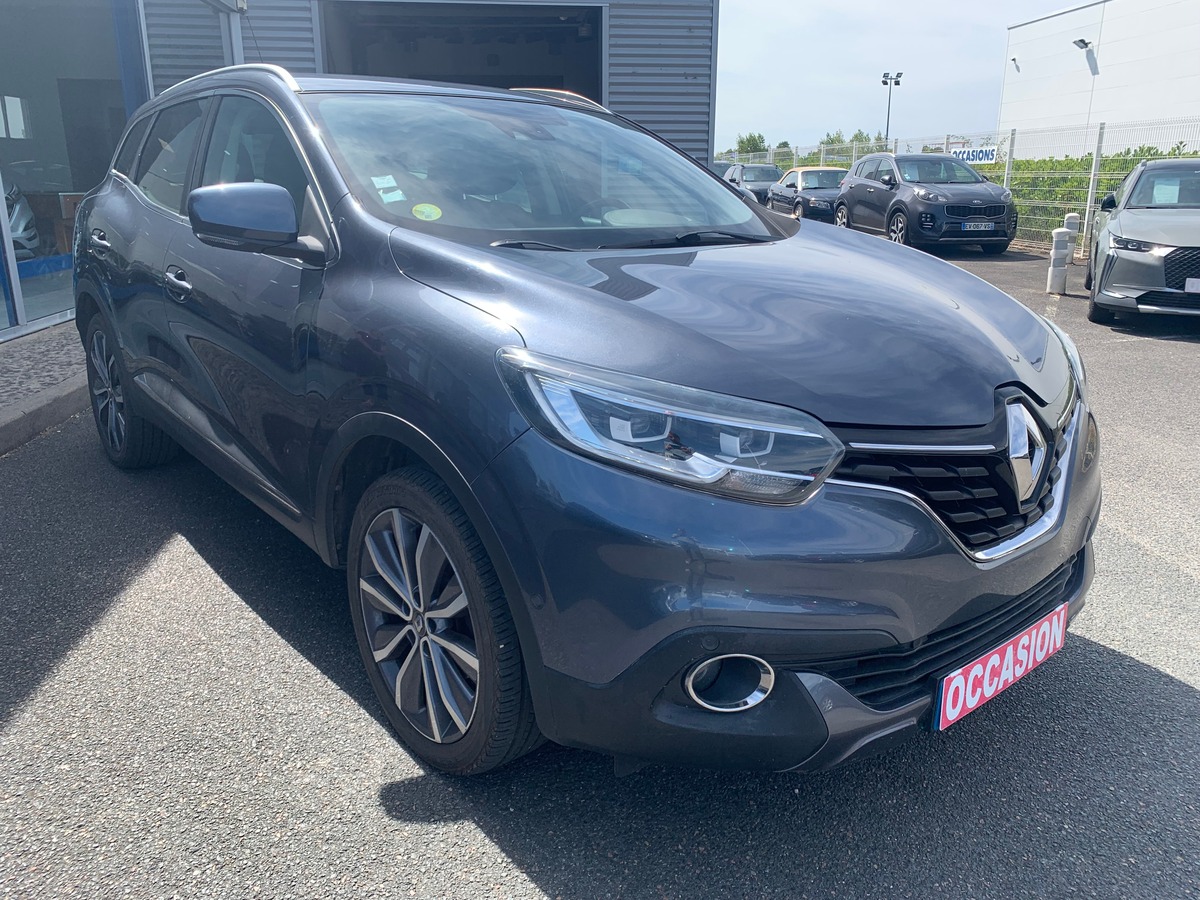 RENAULT Kadjar 130 | Intens | Caméra recul | Régulateur vitesse | Attelage amovible | Roue secours