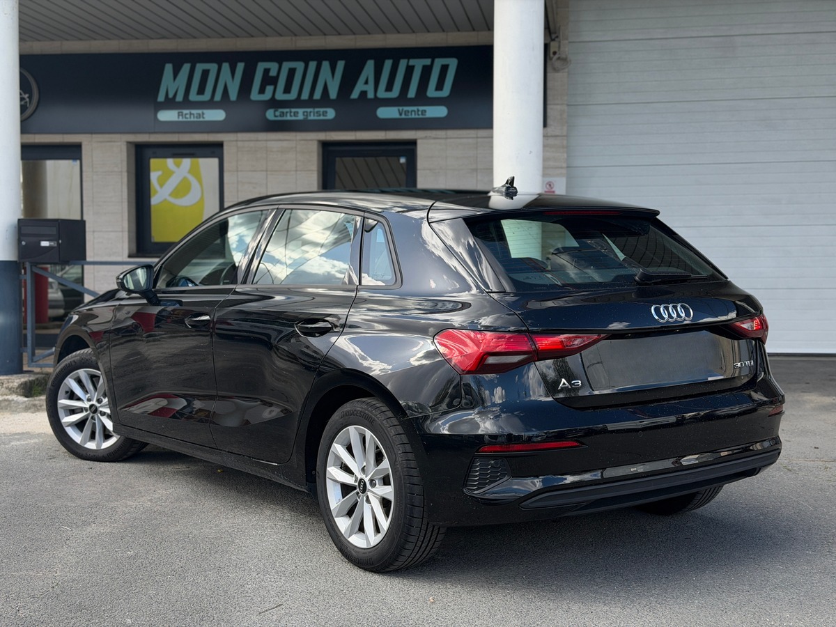 Audi A3 Sportback Design 30 TDI BVM6 2.0 116 cv - Garantie constructeur - Entretiens Audi