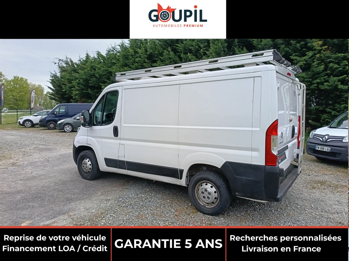 Citroën JUMPER FG. 2.2L HDI 120 CH L1H1 CLUB LOA 36 MOIS 398€HT/MOIS