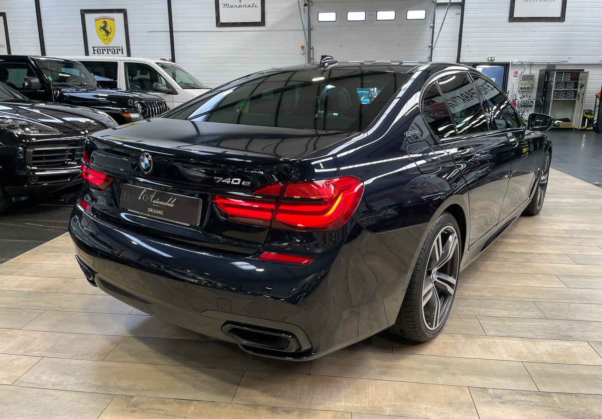 Bmw Série 7 (G11) 740E HYBRID 326CV - MSPORT - EDITION CARBON CORE  - GARANTIE 1 AN