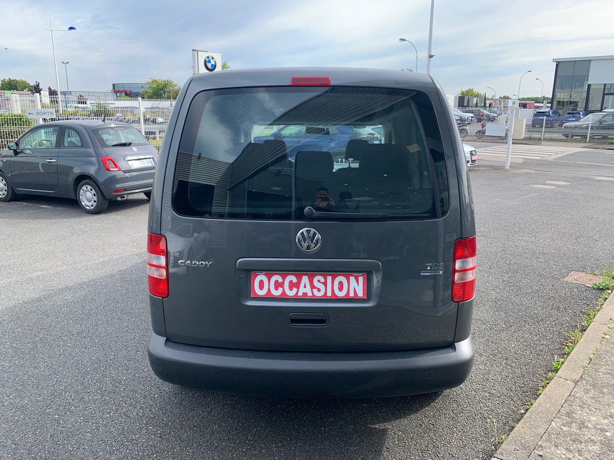 Volkswagen Caddy Sièges rang 2 déposables | Climatisation | Banquette 3 places | Régulateur vitesse