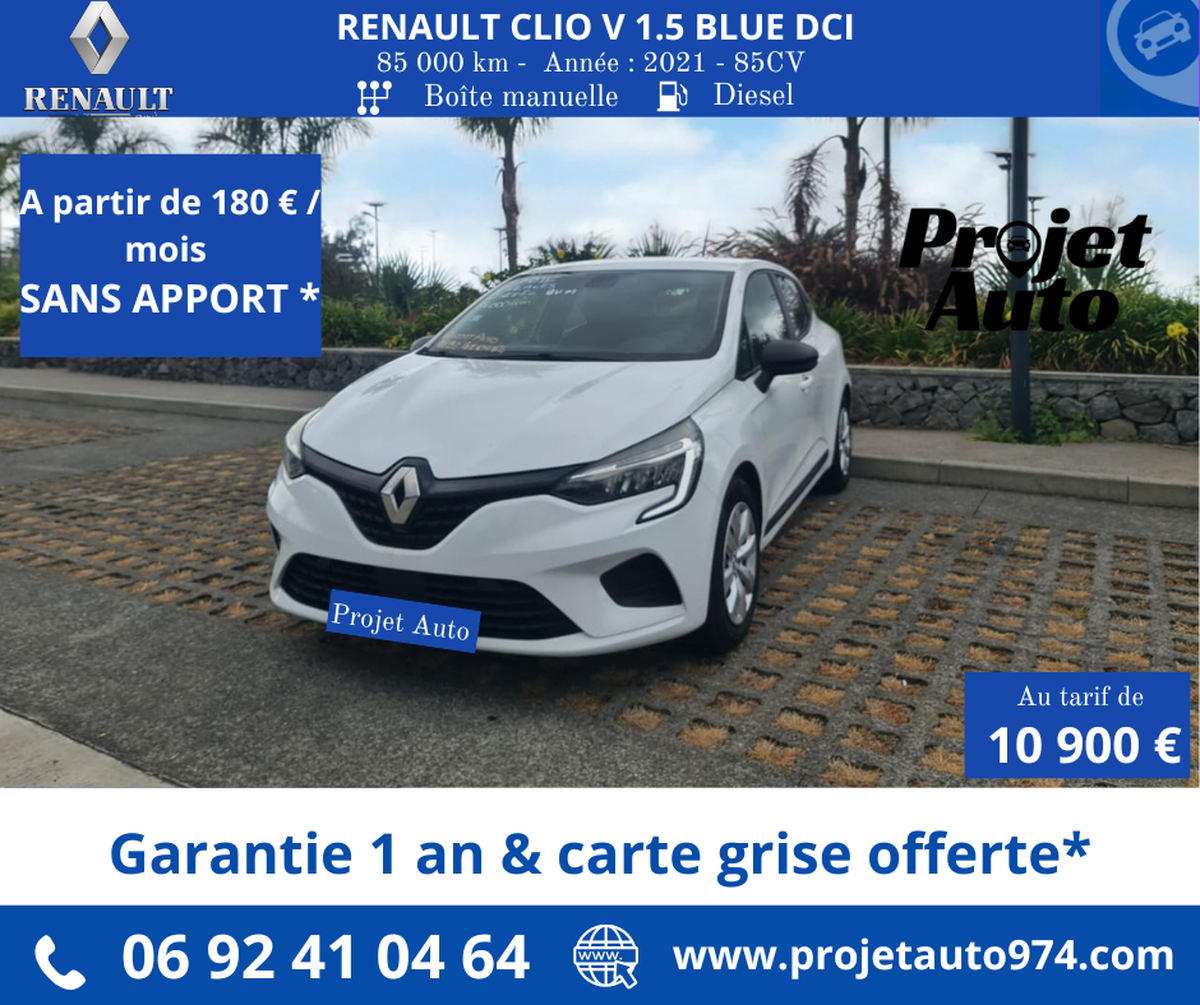 RENAULT Clio V 1.5 BLUE DCI