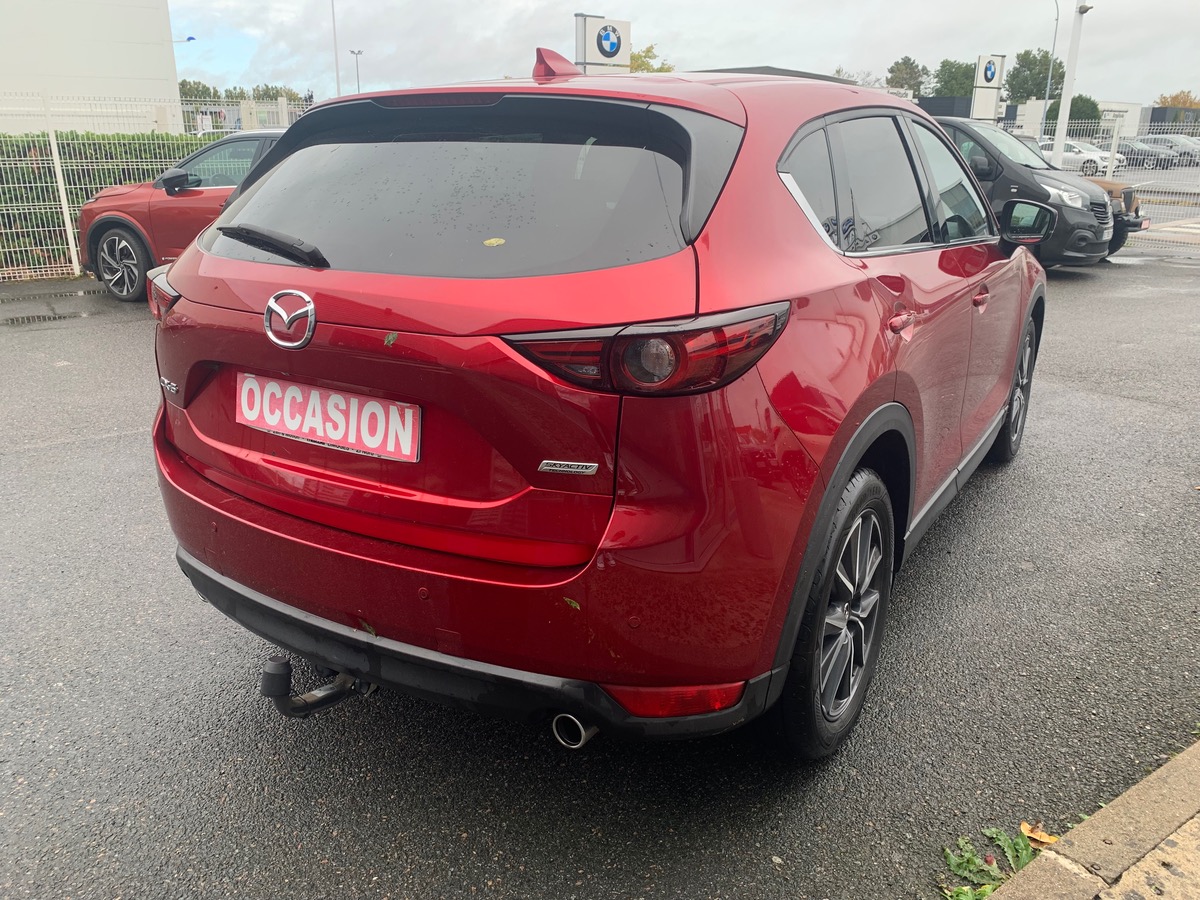 Mazda CX-5 150 ch | Signature | Cuir Pure-White | Affichage tête haute | Caméra de recul |Jantes Alu