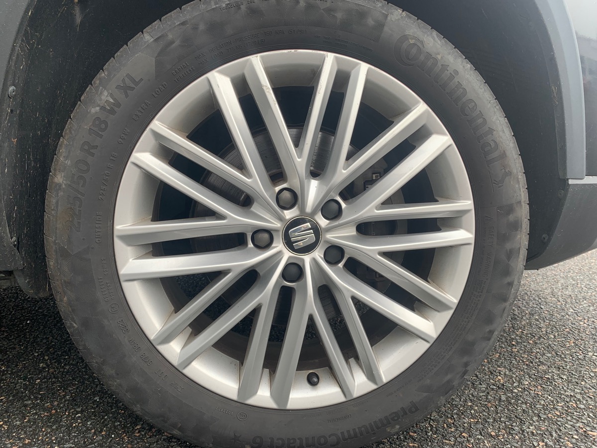 Seat Ateca 190 ch | 4Drive DSG | Grand toit ouvrant panoramique | Hayon électrique | Intérieur cuir