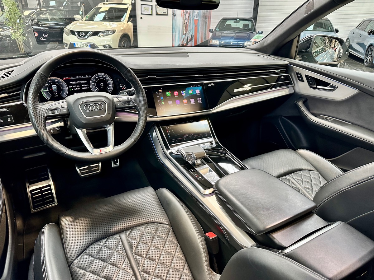 Audi Q8 60 TFSIE 462 Compétition Tiptronic 8 Quattro 1ère Main FR Full Options