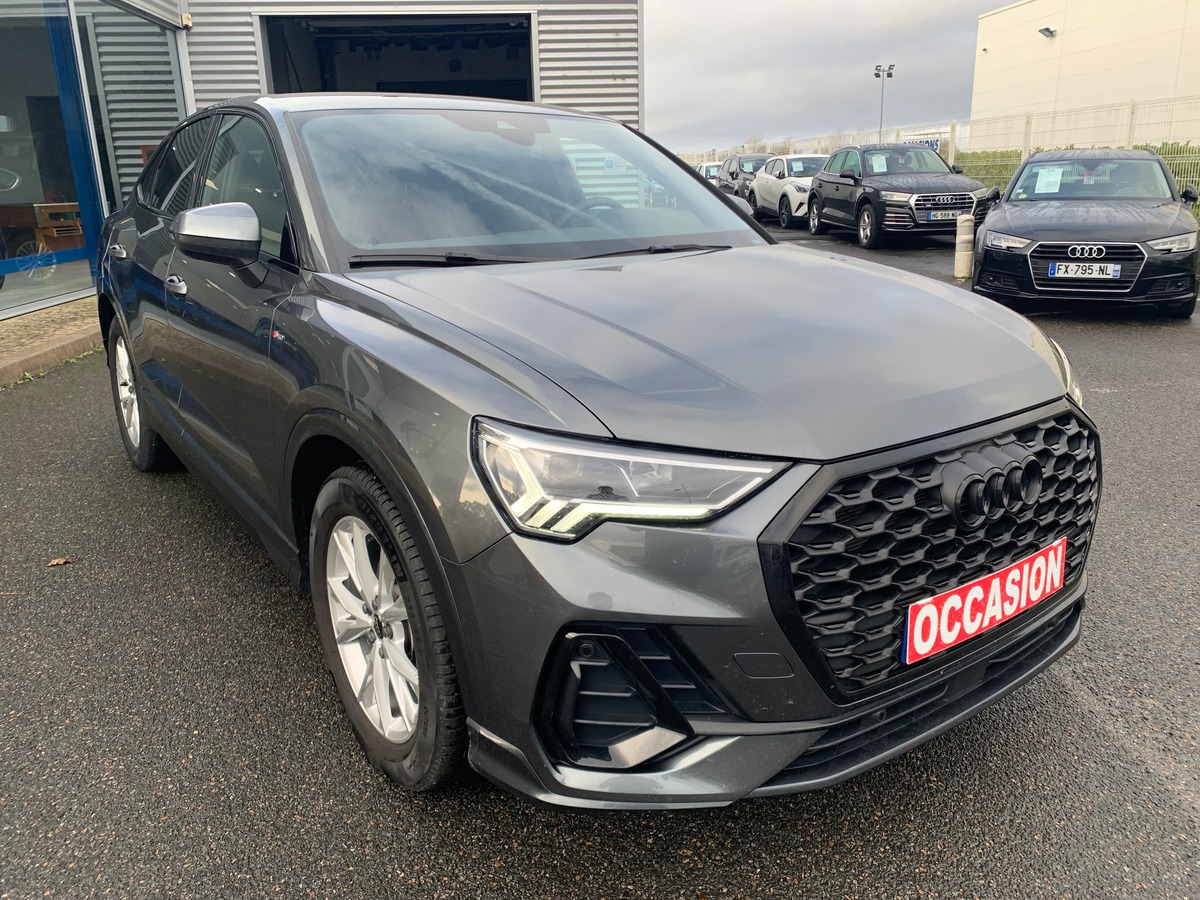 Audi Q3 Sportback 150 ch | S-line | Première main | Caméra de recul | Pack esthétique noir plus