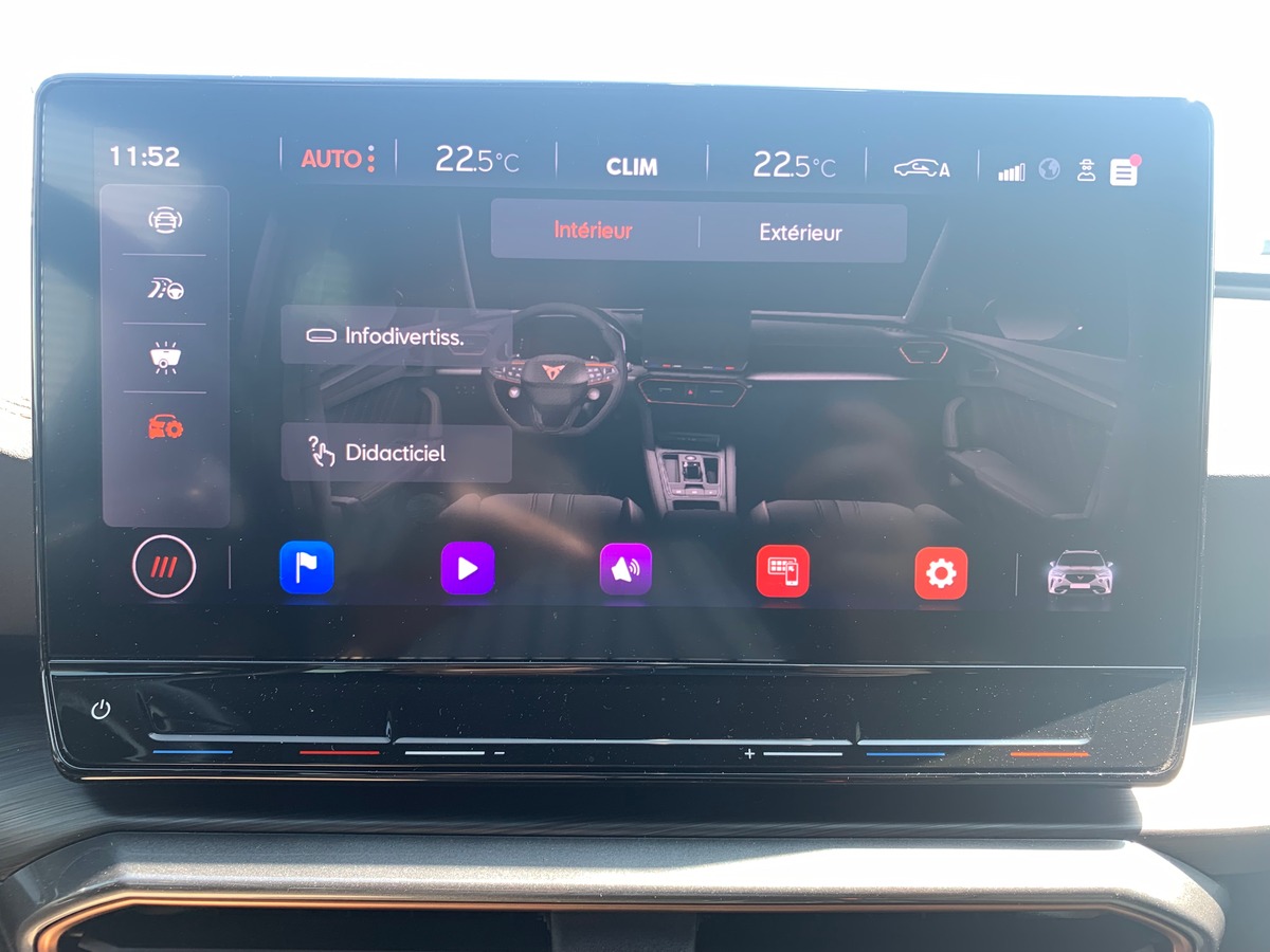 Cupra Formentor 150 chevaux | V | Caméra de recul | Régulateur de vitesse adaptatif | Apple car play