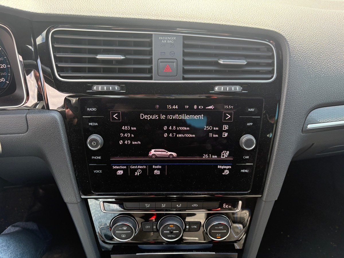 Volkswagen Golf GTE VII Phase 2 GTE 1.4 TSI 16V 204 Hybrid DSG6