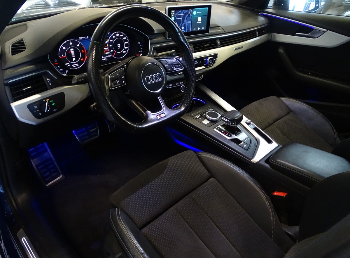 Audi A4 AVANT V (B9) 2.0 TDI 190ch QUATTRO S-LINE PLUS - CARPLAY / Toit Pano / Virtual  S-tronic 7