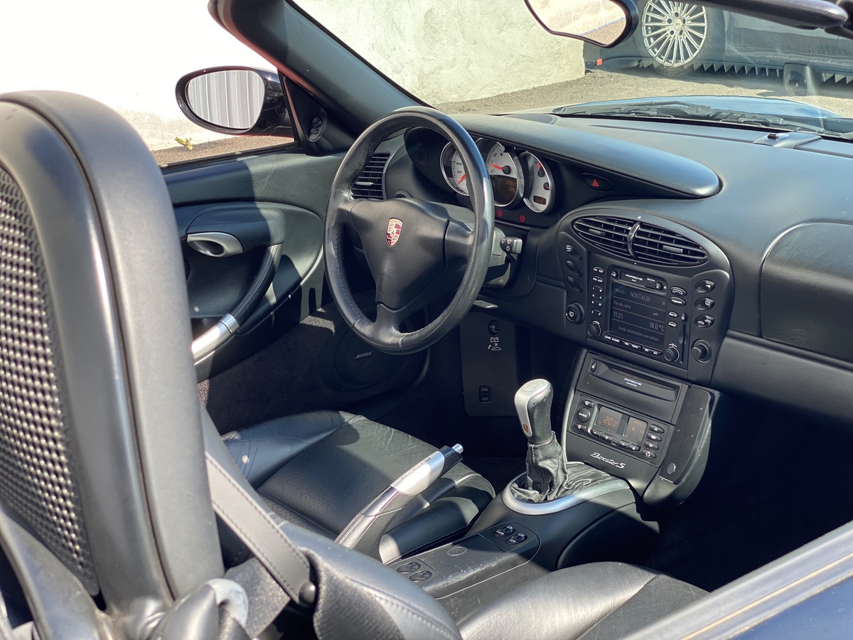 Porsche Boxster S (986) 3.2 252CV GPS/BOSE