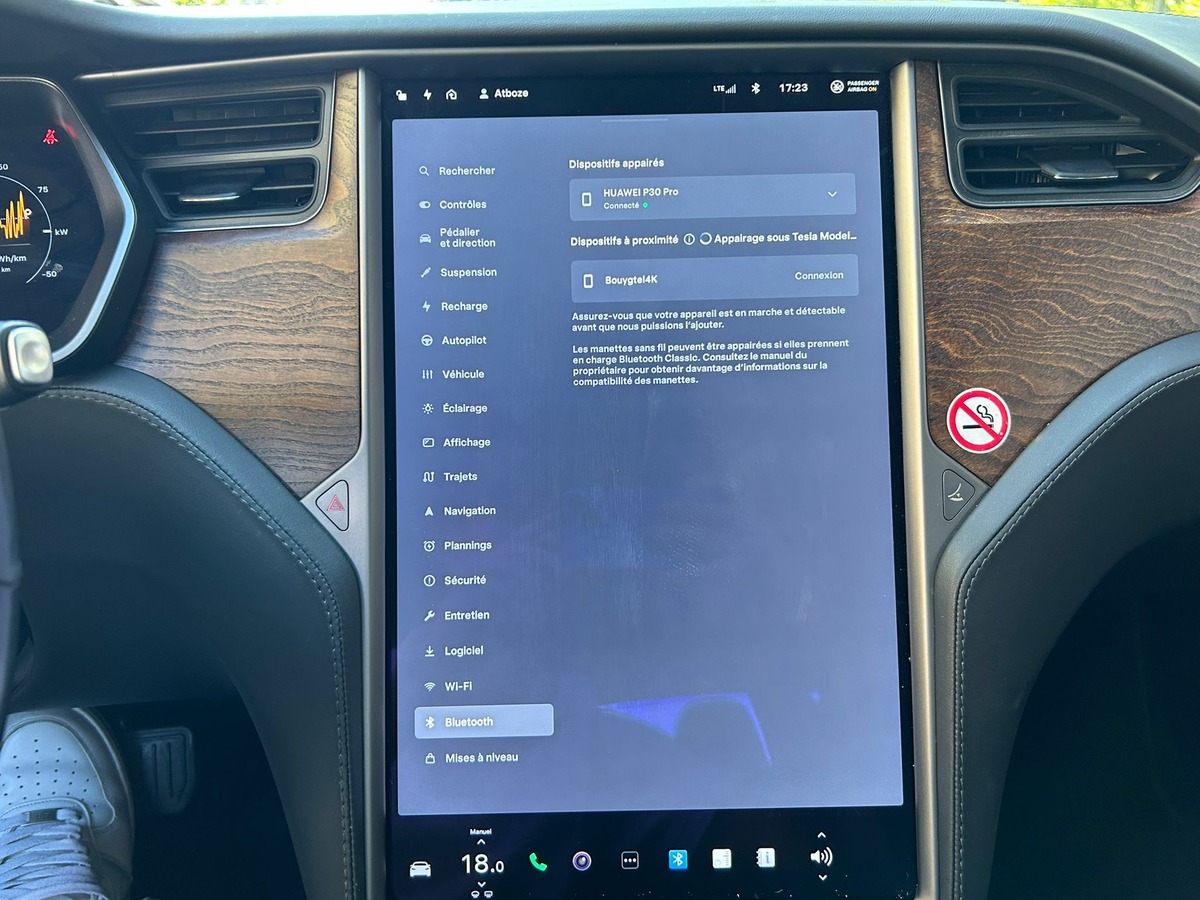 Tesla Model S DUAL MOTORS 612 CH 550 KMS AUTONOMIE FULL OPTIONS
