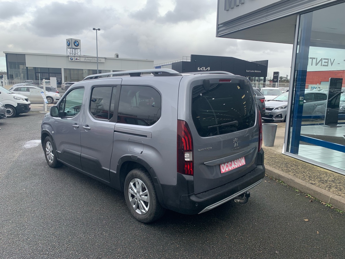 Peugeot Rifter 130 ch | Allure | Régulateur vitesse | Apple car play Android auto | Roue de secours
