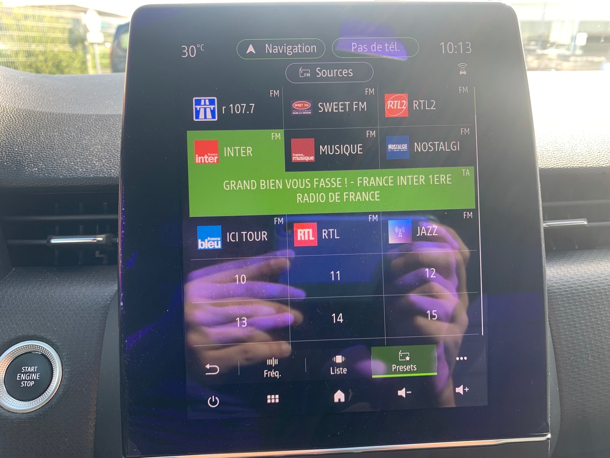 RENAULT Clio V 130 chevaux | Intens | Caméra de recul | Apple car Play Android Auto | Radar avant