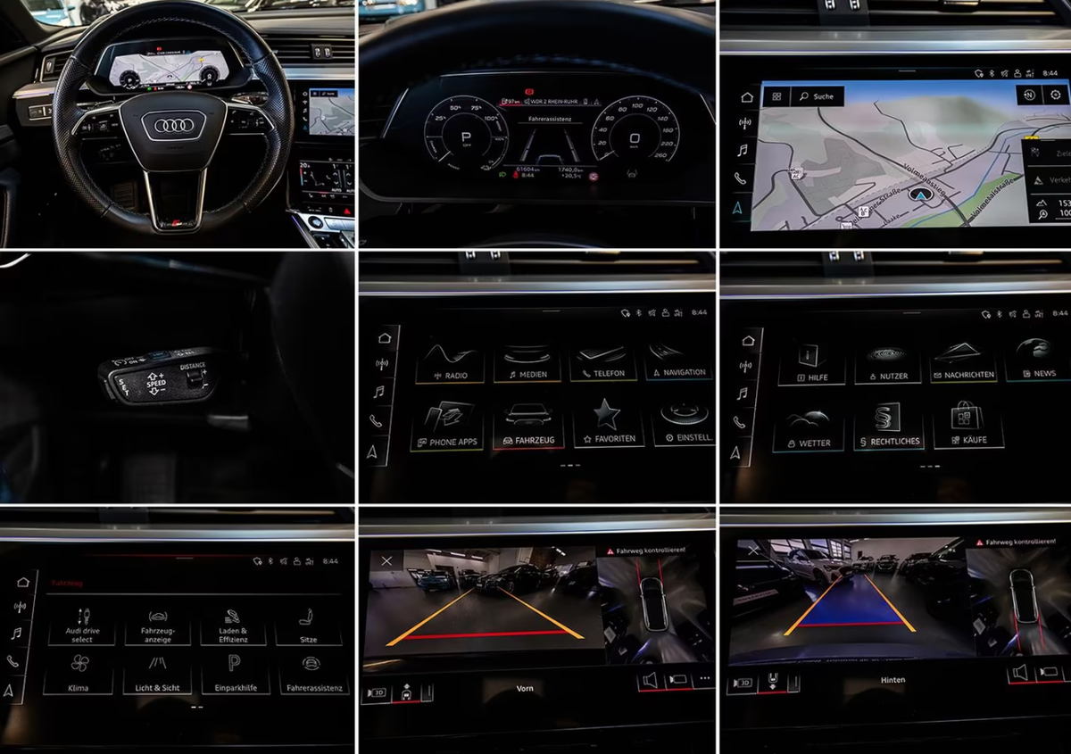 Audi e-tron S 503ch e-quattro Sport Gris Nardo Bang&Olufsen Toit ouvrant