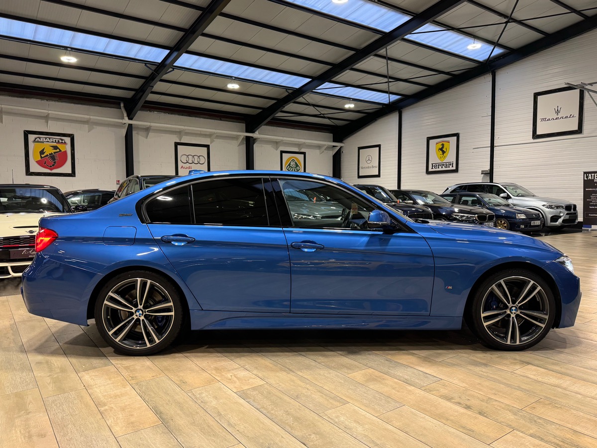 Bmw Série 3 330E IPERFORMANCE 252CV PACK M DKG8 1ER MAIN/UHD/CARPLAY/ALCANTARA ÉTRIER MPERFORMANCE M