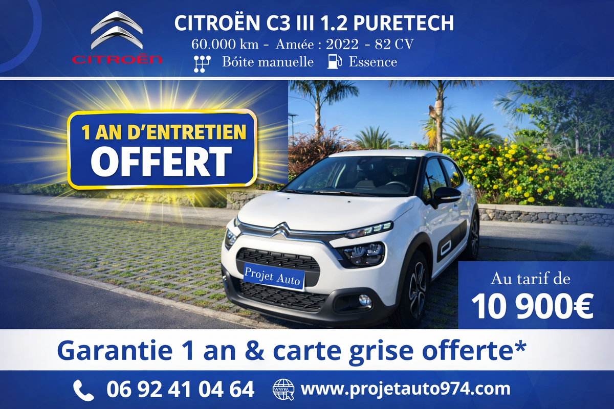 Citroën C3 III 1.2 PURETECH