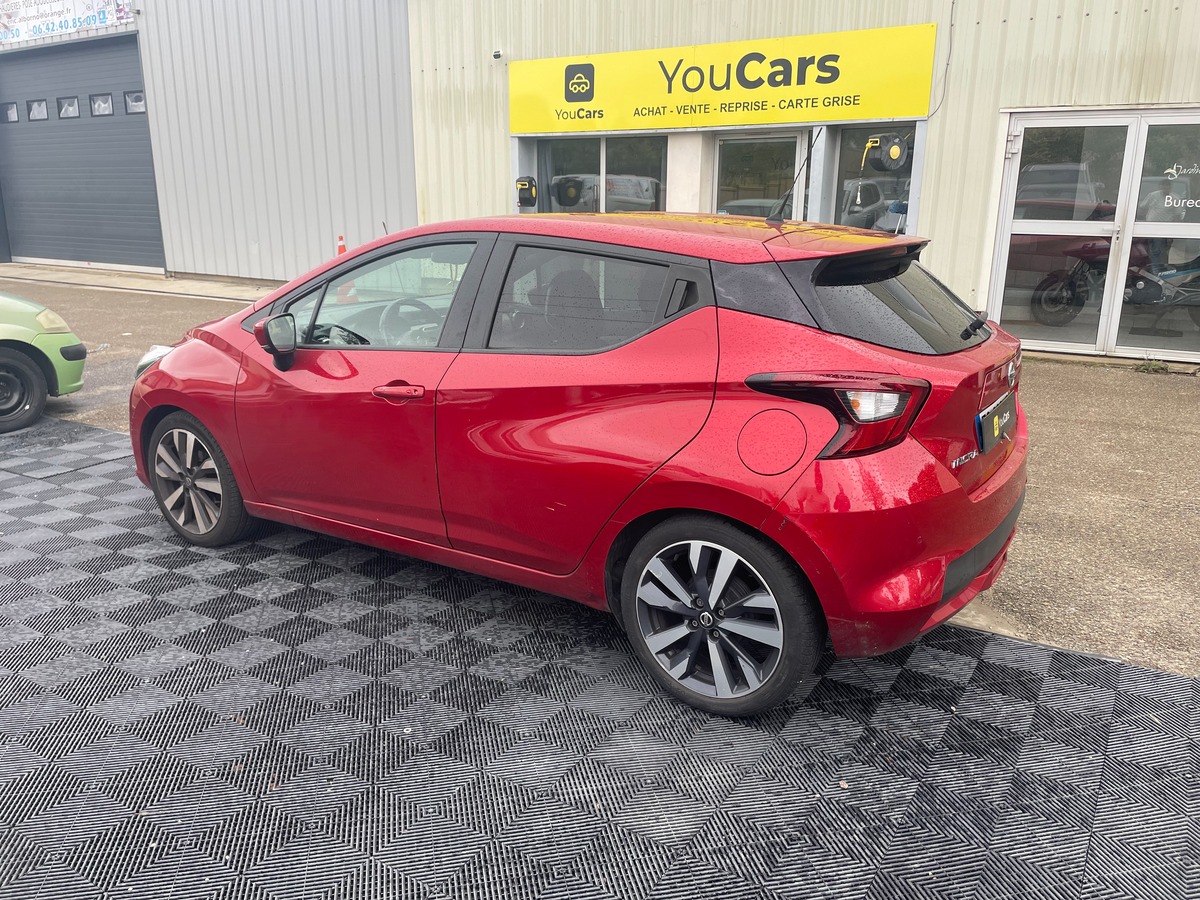 Nissan Micra 0.9 90 cv CARPLAY - RIEN A PREVOIR - CAMERA DE RECUL  360° - BOSE - CLIMATISATION AUTO