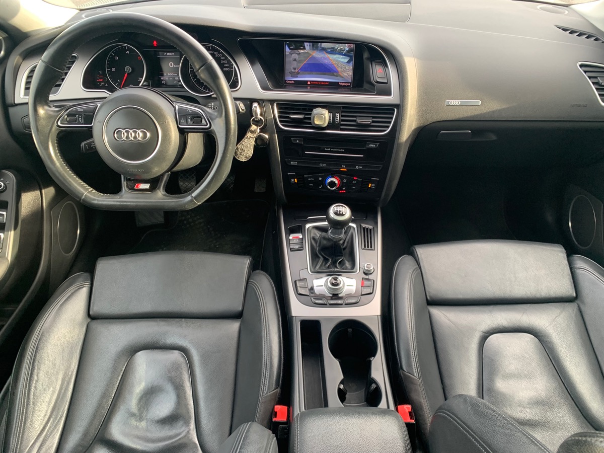 Audi A5 204 ch | S-LINE | Caméra de Recul | Intérieur Cuir | Toit Vitré | Régulateur de Vitesse