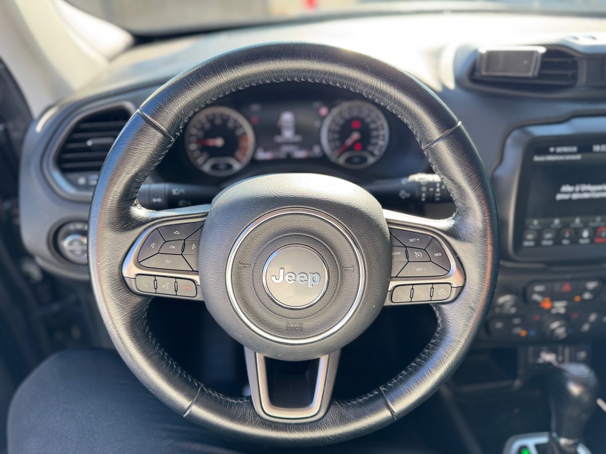Jeep Renegade Phase 2 T4 1.3 150 cv Boîte auto - CAMERA DE RECUL - CARPLAY - DEMARRAGE SANS CLE