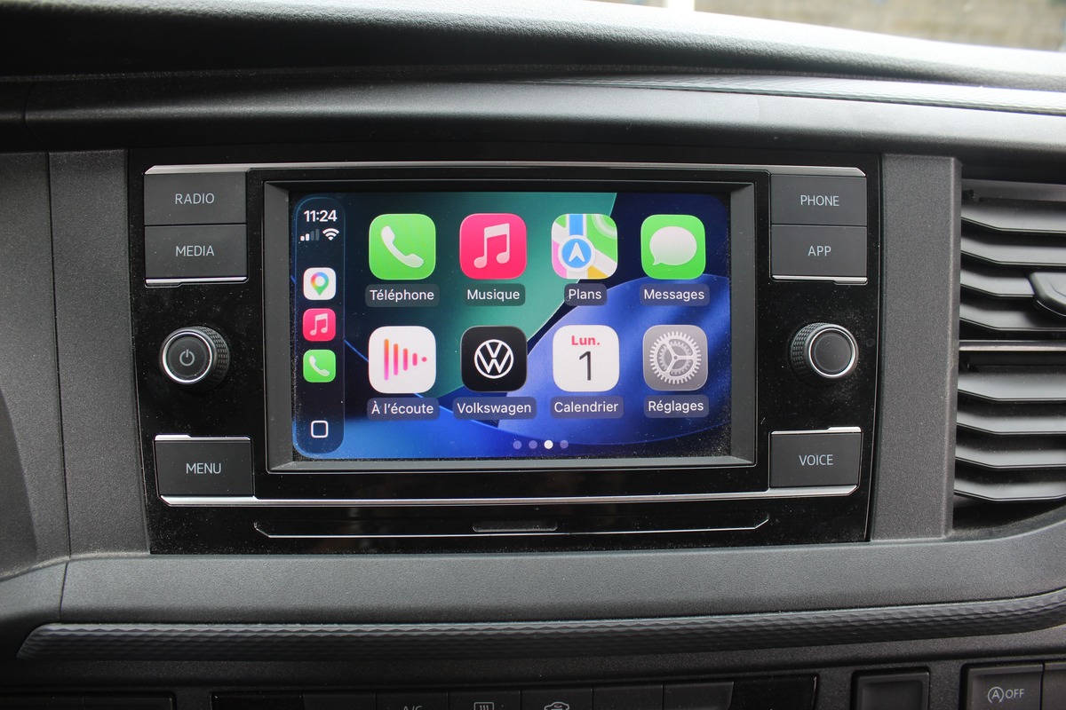 Volkswagen Transporter T6.1 TDi 150 ch DSG 7 AMENAGEMENT REIMO CITY VAN + CAMERA - CARPLAY - SOLAIRE