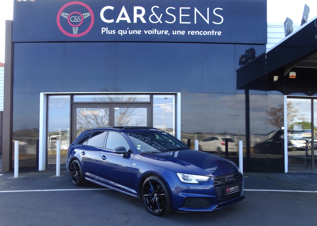 Audi A4 AVANT V (B9) 2.0 TDI 190ch QUATTRO S-LINE PLUS - CARPLAY / Toit Pano / Virtual  S-tronic 7