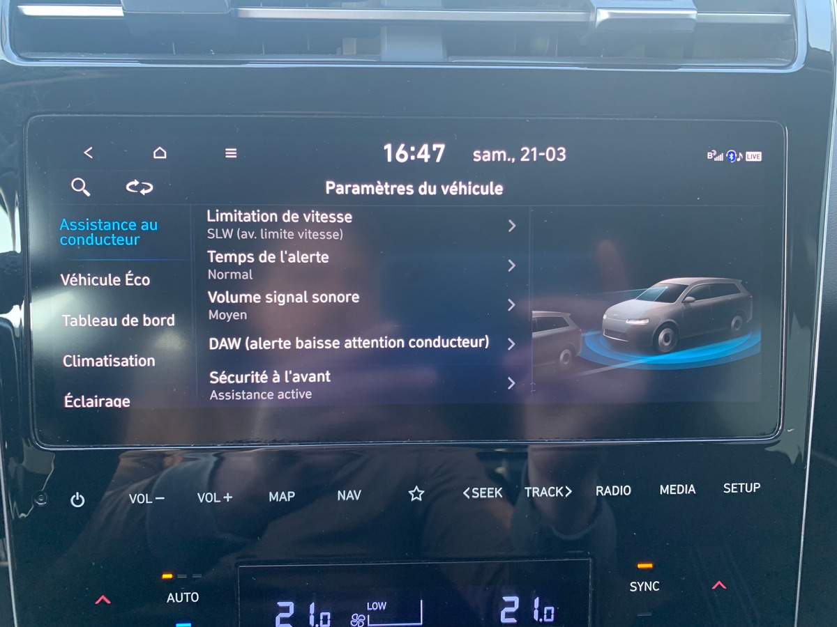 Hyundai Tucson 230 | Creative | 1iére MAIN | Apple car play | Caméra recul | Siéges avant chauffants