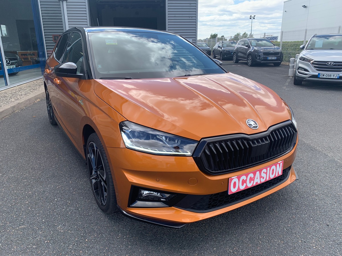 Skoda Fabia 116 chevaux | Monte carlo | Caméra de recul | GPS | Régulateur de vitesse | Roue secours