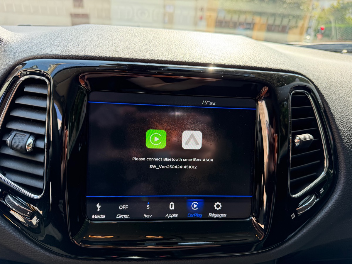 Jeep Compass 1.6 CRD 120 CV / Brooklyn Edition/ CarPlay / Caméra de Recul / Pack Black / Phase 2