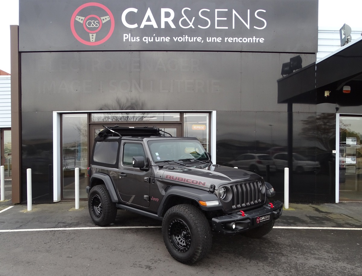 Jeep Wrangler 2.0 I T 272 Ch RUBICON AUTO 2P HARD TOP / CARPLAY / ROUES ORIGINE