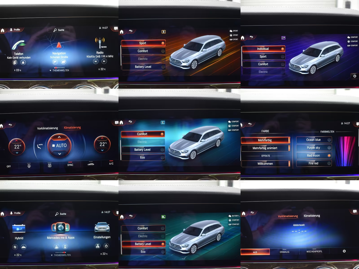 Mercedes-Benz Classe E Break 300 e 211+122ch AMG Line 9G-Tronic Hybride