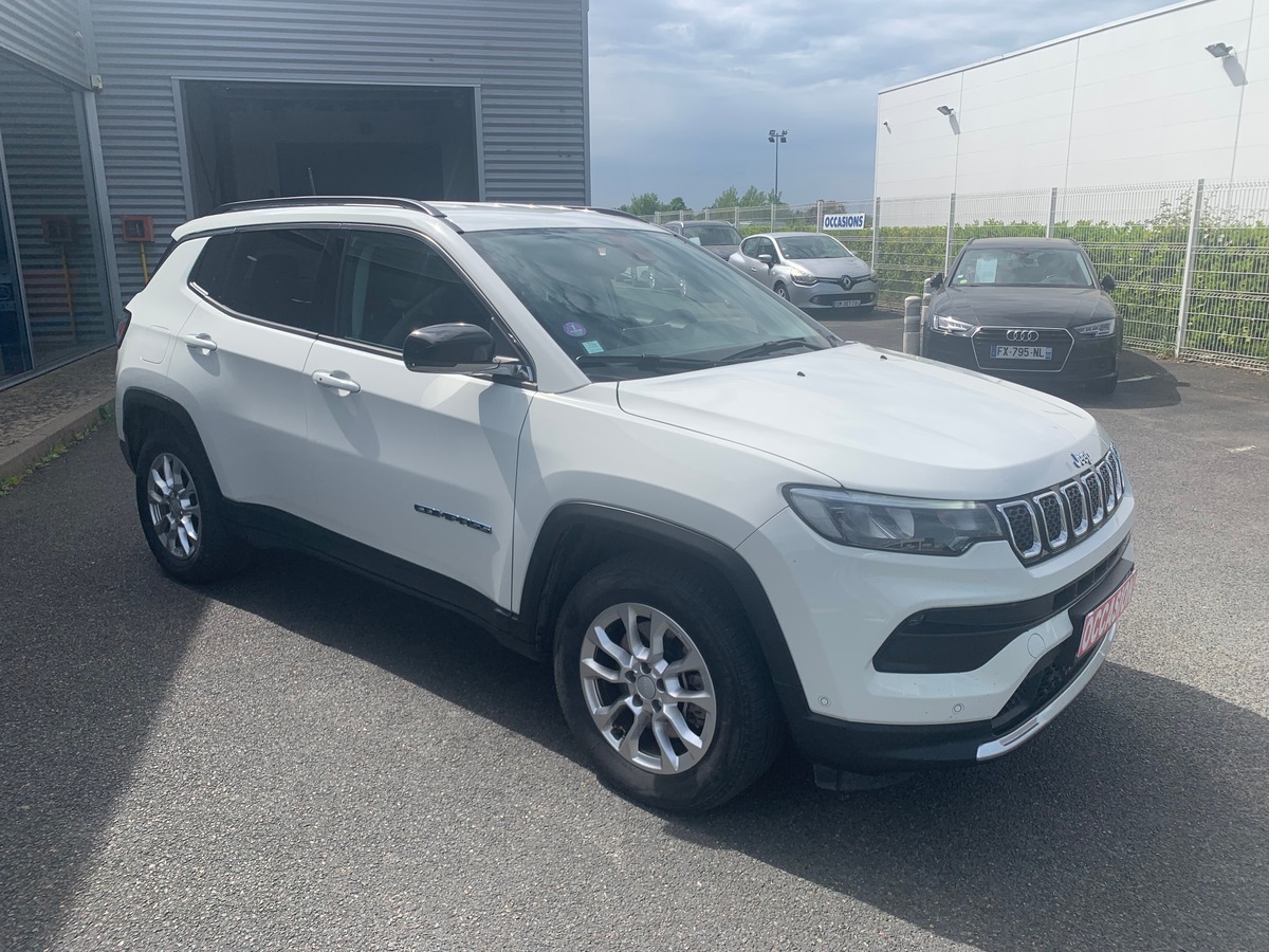 Jeep Compass 190 ch | Limited | Apple car Play | Caméra de recul | Régulateur de vitesse adaptatif