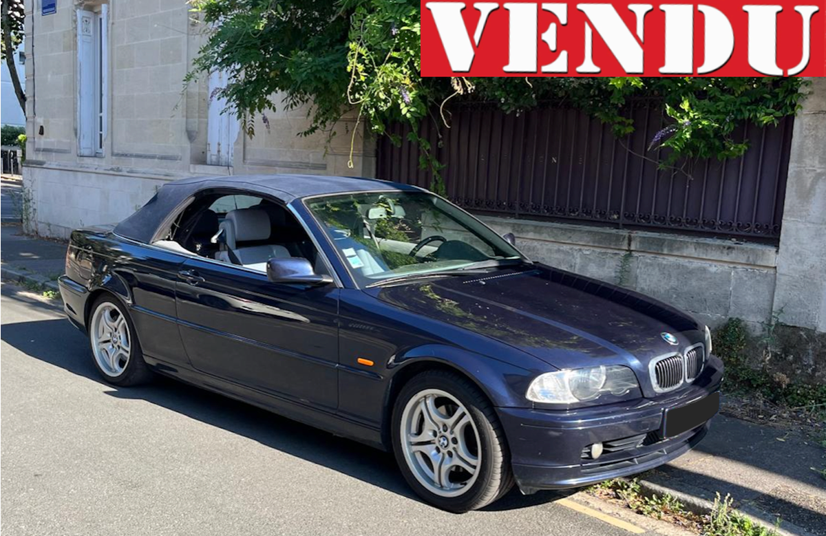 Bmw Série 3 Cabriolet E46 320 CI (170 ch)