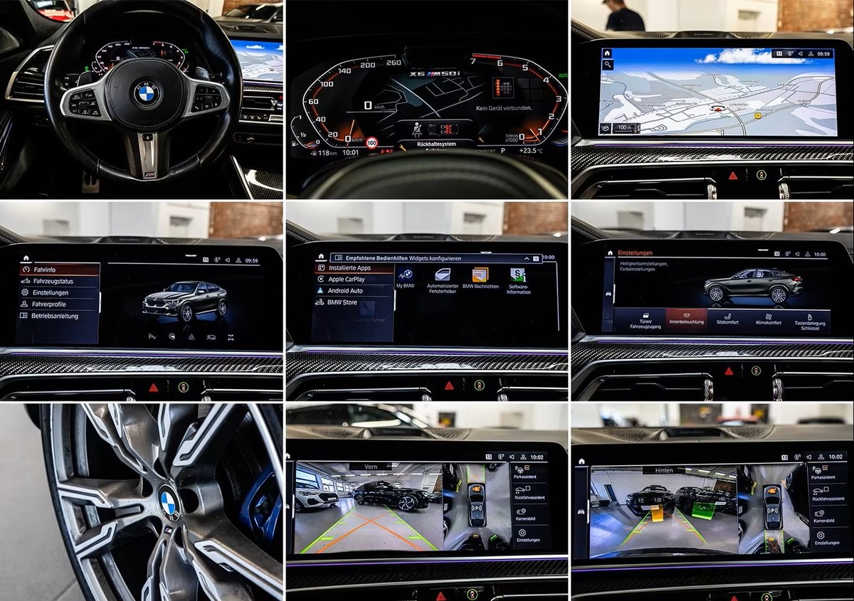 Bmw X6 M50iA 530ch Toit ouvrant Bowers&Wilkins