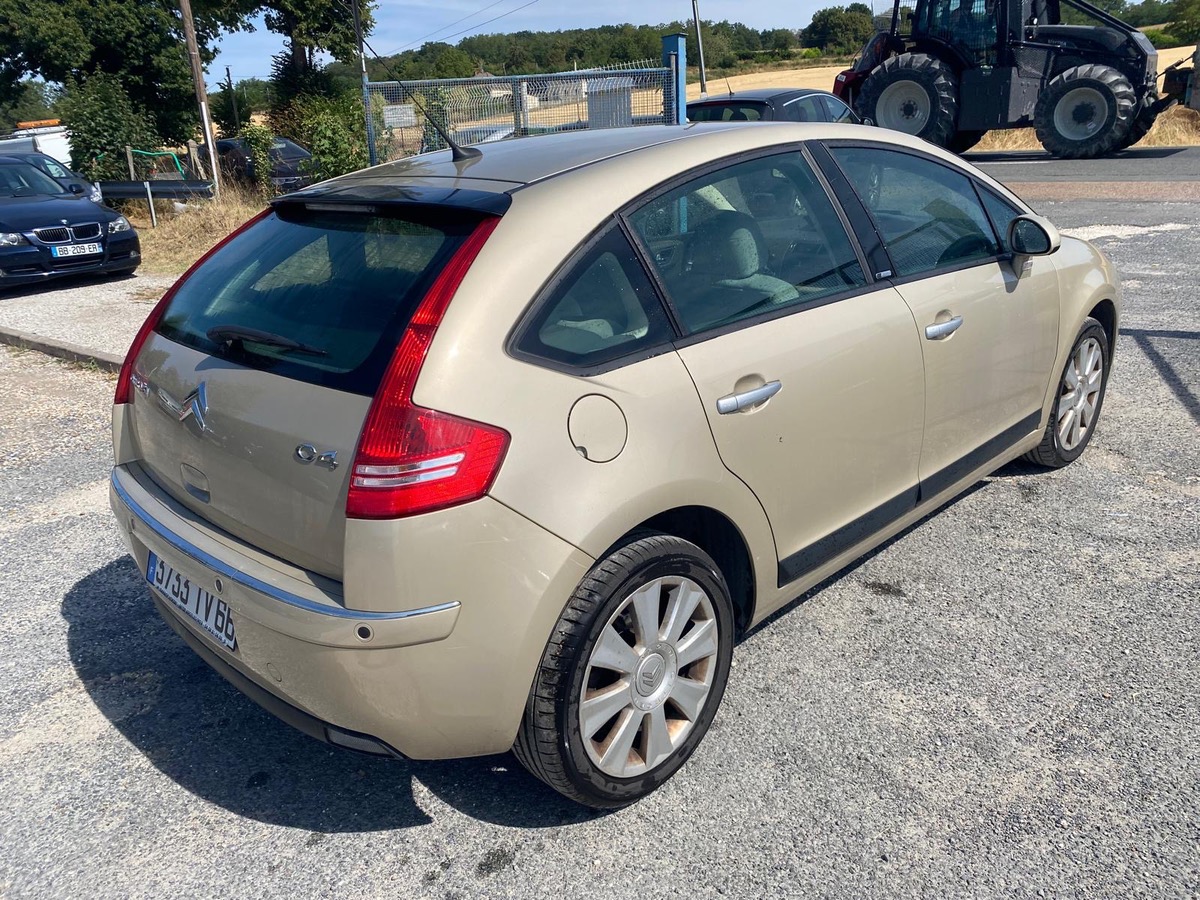 Citroën C4 1.6 hdi 110cv exclusive 1ère main 178000km