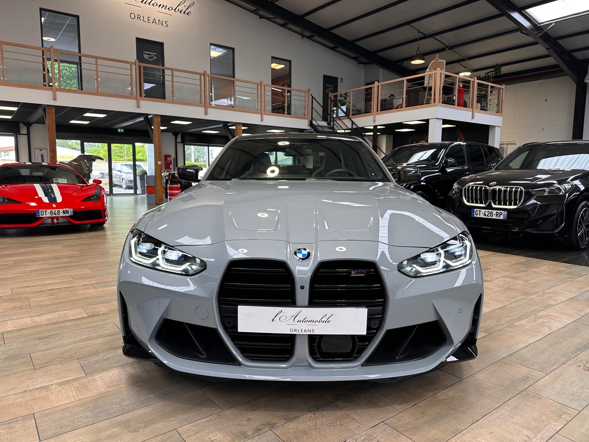 Bmw M3 Competition M xDrive 510 ch BVA8 (G80) - Origine France - Pas de Malus - Garantie 06/2026
